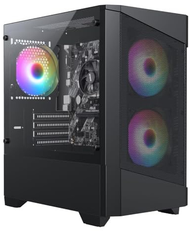 PALICOMP AM5 Gaming PC • AMD RYZEN 7 7800X3D • 240mm Water Cooled • 32GB DDR5 RAM • 2TB M.2 nVME SSD • Windows 11 • GTX1650 4GB Graphics • WIFI6 • Bluetooth • LEVEL