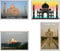 Taj Mahal - India - 4 PACK - Jumbo Fridge Magnet/Magnets