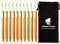 GEERTOP Camping Zelthering Zelt Heringe Aluminium Zelt-Kleinteile 10 Pack Y-förmige Wirbel für Zeltplane,Camping, Strand,andern Bergsteigen,Geeignet für die Meisten Bodentypen (Gold)