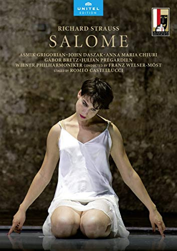 Strauss: Salome [Asmik Grigorian; John Daszak; Anna Maria Chiuri; Wiener Philharmoniker; staged by Romeo Castellucci; Franz Welser-Möst] [Unitel Edition: 801608] [DVD]