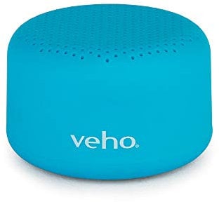 Veho m-1 Bluetooth Speaker | Stereo Speakers | Portable | Wireless | Travel Speaker | 3.5mm Wired Connectivity - Blue (Vep-101-M1-B)