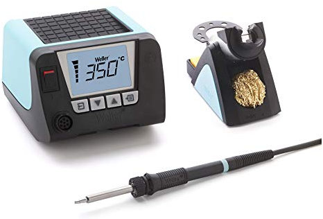 Weller Professional WT 1012 (T0053440399N) 1-Channel Soldering Station Set, Digital 95 W with Soldering Iron WSP 80
