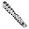 Juego de Llaves de vaso TORX Hembra 1/4 y 3/8 de E4, E5, E6, E7, E8, E10, E12, E14, E16 y E18, 10 PIEZAS