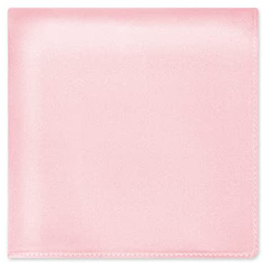 Selected Hanky Einstecktuch aus 100 % reiner Seide, einfarbig, Pink, Einheitsgröße