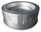 Ruoto furbo tortiera dritta alta in alluminio misura diametro 20x10h
