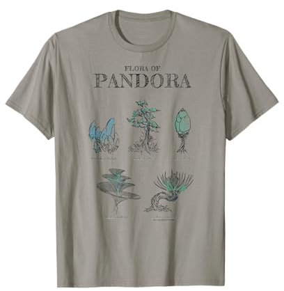 Avatar Floral Of Pandora Textbook Sketches T-Shirt