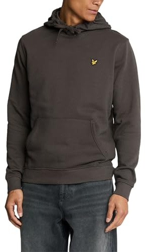 Lyle & Scott Mid Layers Pullover Hoodie W635 Gunmetal, M