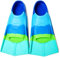 Azuunye Kinder Schwimmflossen,Kurze Flossen 100% Silikon Schwimmflossen für Training und Lap Schwimmen für Kinder Erwachsene XS