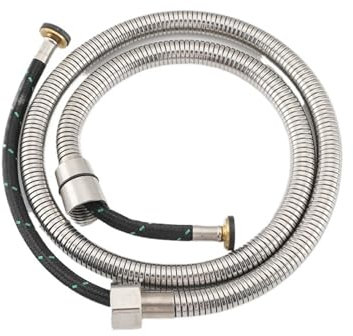 Gebürsteter Bidet-Wasserhahn, Edelstahl, Hand-Bidet-Sprayer-Set, WC-Sprühgerät, Bidet-Wasserhahn, Einzel-Kaltwasserhahn-Zubehör (Color : A 1.5m pipe(1PCS))