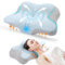 OSDUE Nackenkissen Kopfkissen, Memory Foam Kissen, Seitenschläferkissen Nackenstützkissen, Nacken-Konturkissen Gegen Schulterschmerzen, Ergonomisches Orthopädisches Nackenstützkissen, 61x43x10,5cm