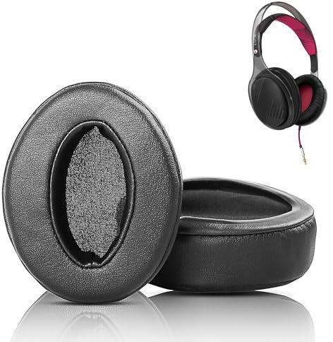 HAIZEEN Ohrpolster Kompatibel mit Philips Stretch O'Neil TR55LX Kopfhörer Headset Ohrpolster Austauschkissen (Proteinleder/Memory-Schaum)