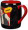 Disney Store Official Tazza Han Solo, Star Wars, tazza galattica I Know, tazza in gres con particolari in rilievo, adatta per lavastoviglie e microonde