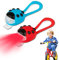 RoserRose 2 Stück Kinder Scooter Licht, Licht Laufrad Kinder, Kinder Fahrradlicht, Licht Kinderfahrrad, Licht LED Warnlicht mit Rote & Weiße für Kinder-Scooter, Wanderstock Oder Rucksack