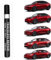 TOPABYTE Peinture de Retouche pour Tesla Tesla Model Y Juniper Model 3 Highland Model X Model S Stylo Réparation des Rayures Auto de Peinture, Stylo Retouche Peinture Voiture, Ultra Red - PR01