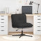 Eleganz Bürostuhl Drehbar Schwarz Stoff – Hochwertiger Drehstuhl fürs Homeoffice & Büro, ergonomisch & langlebig, ideal für langes Sitzen