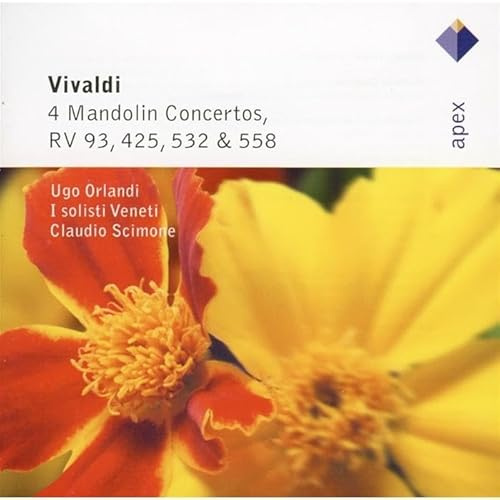 Vivaldi - 4 Mandolin Concertos, RV 93, 425, 532 & 558