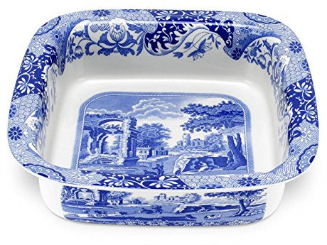 Spode Blue Italian Square Dish