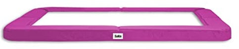 Salta Hochwertiger Schutzrand - rechteckig - 214 x 305cm - Pink