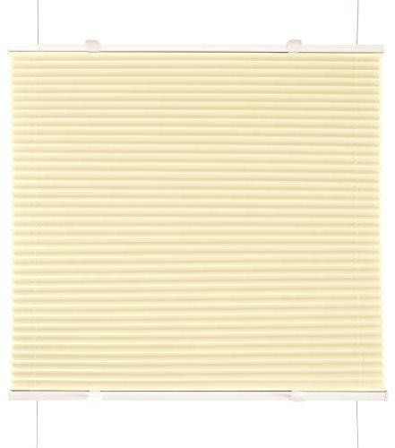 DomDeco Plissee Vanille 40x100cm Klemm Fix Plissee