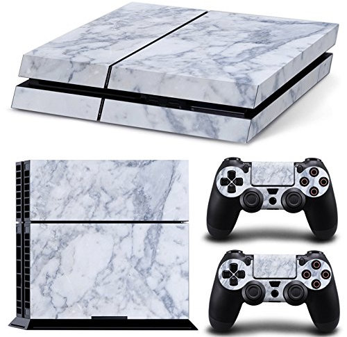 Mcbazel Pattern Serie Decals Vinyl Skin Aufkleber für Original PS4 Only (Not for PS4 Slim/Pro) Marmor