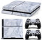 Mcbazel Pattern Serie Decals Vinyl Skin Aufkleber für Original PS4 Only (Not for PS4 Slim/Pro) Marmor