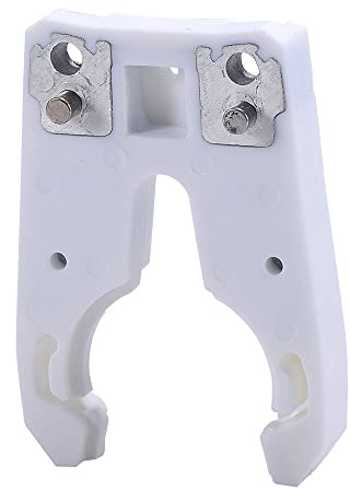 EU_HOZLY ISO 30 Werkzeughalter für CNC-Fräsen,ISO30 Werkzeughalter Klemme Eisen + ABS Flamme Proof Gummi Klaue