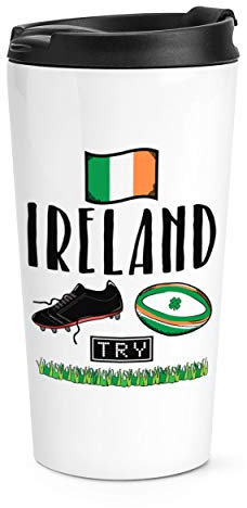 Rugby Ireland Travel Mug Cup
