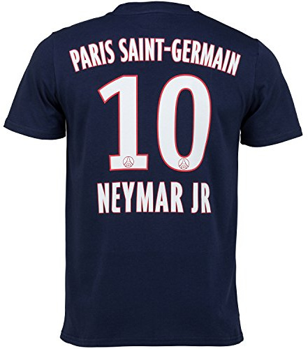 PSG T-Shirt Neymar Jr - Collection Officielle Paris Saint Germain - Taille Adulte Homme