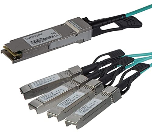 StarTech.com 7m Cisco QSFP-4X10G-AOC7M kompatibel - QSFP+ Breakout Kabel - QSFP+ auf 4x SFP+ - 40G AOC Kabel