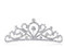 Schöner Shop Handgefertigter Strass Wassertropfen Tiara Krone Stirnband Kamm für Hochzeit Abschlussball Geburtstag Pegeant Prinzessin Party