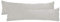 npluseins 2er Pack Baumwoll Kissenbezug - Jersey - viele Farben 1331.1812, ca. 40 x 145 cm, Silber