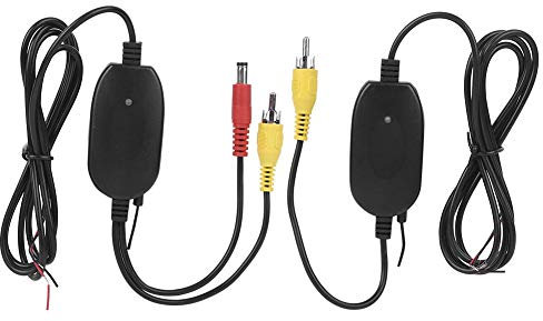 Qiilu Video Transmitter Receiver Kit, Rearview Camera Transmitter Wireless 2.4G Video Transmitter Receiver Kit Accessory for Car Rear View Backup Camera Reverse Camera