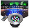 AMDHZ Couleur Spot LED Encastrable Exterieur RGB avec télécommande terrasse IP67 étanche Extérieur Éclairage paysager Jardin, Parc, pelouse, Arbre éclairage, 8 Puissance