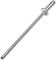 AERZETIX - C48088 - Lot de 100 Rivets aveugles standard Ø2.4x6mm aluminium/acier - DIN 7337 A - rivet pop à rupture de tige