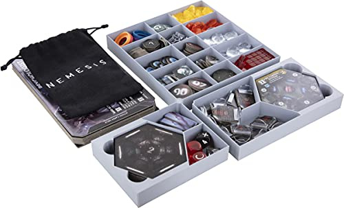 Feldherr Organizer Upgrade-Set kompatibel Schaumstoff-Set AF32Set für Nemesis - Grundspielbox