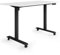 ESMART Germany ETX-121BW 140x70cm Weiß Ergonomischer Steh-Sitz-Schreibtisch auf Rollen Stufenlos elektrisch höhenverstellbar 78,5-128,5cm 3 x Memory USB Ladeport Aktivitätserinnerung