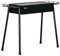 Outsunny Barbacoa de Carbón con 2 Parrillas de Acero Inoxidable Barbacoa Portátil con 2 Especieros para Acampar Picnic Camping Jardín 94x39x70 cm Negro