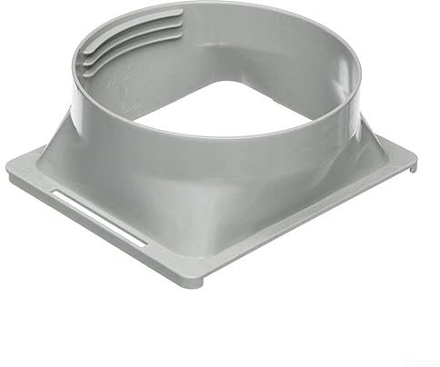 Air Conditioner Exhaust Duct Interface, Ventilation Pipe Connector, Air Conditioning External Unit Interface, Replacement Tubes Connector, Square