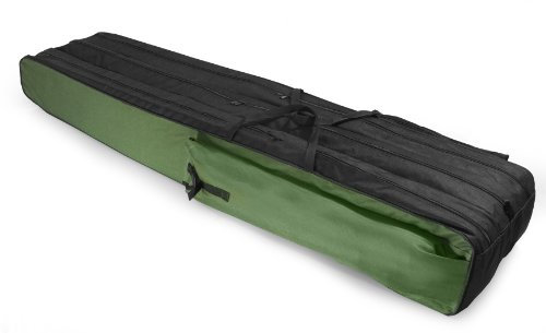 Aves-24 Rutentasche Angeltasche ANGELKOFFER 1, 2 oder 3 Fächer 80 bis 190cm Fishing Angeln Tasche (3 - Fächer, 190cm)