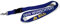 Kiwistar UG - Schlüsselband 25 mm - navy - bedruckt mit Ihrem eigenen Schriftzug und Foto - individuell personalisiert - Lanyards Geschenkartikel Wunschtext