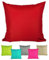 JACK 50x50cm Outdoor Lounge Kissen Dekokissen inkl. XXL-Füllung Wasserabweisend Sitzkissen Garten Stuhl Lotus Effekt, Farbe:Rot