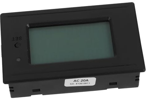 Hoement Moniteur De Tension Électrique Mesure De Consommation Énergétique Lcd Contrôle Réel Pour Usage Domestique