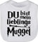 Shirtracer Baby Lätzchen - Sprüche - Du bist mein Lieblingsmuggel schwarz - Unisize - Weiß - lustige babysachen spruch schlabberlatz babykleidung mit süßen sprüchen spruche latz geschenke zur geburt
