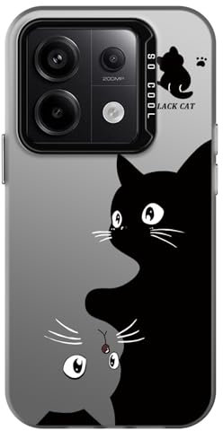YUXING Coque pour Xiaomi Redmi Note 13 Pro 5G / Poco X6 5G, Étui Téléphone Ultra Fine Antichoc Fleurs Animal Motif Design Housse Protection Slim Bumper Case Cover, Cat