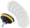 7 Pcs 4 Inch Car Polishing Pads for Drill, Wool Drill Polishing Waxing Buffing Pads, Car Buffer Polisher Kit for Car Detailing, Polishing, Sanding, Waxing, Sealing Glaze, with Drill Adapter