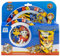 Set vajilla infantil reutilizable apta para microondas compuesto por vaso, plato, cuenco y cubiertos de La Patrulla Canina Boy