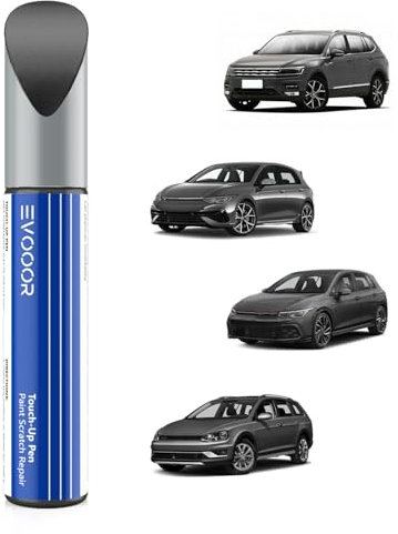 (LR7H) Indiumgrau/Indium grey Autolack Nachbesserung für Volkswagen/VW, Kratzer Reparatur für Auto, Schnelle & Einfache Lösung zur Reparatur