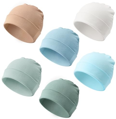 DRESHOW Neugeborenes Baby Mütze Hut Beanie Bekleidung Unisex Infant Hut Kindergarten Mütze Baby Jungen Mädchen 0-24 Monate