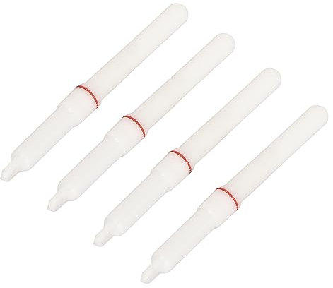 ZJchao LED Light Up Float Sticks, Stangenspitze Glühstangen ABS LED Float Stabspitze Luminöse Lichtstäbchen mit Batterie 4pcs Angeln Glühstangen Dunkler Leuchtfeizungsstick für Dunkle Nachtfischen