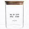 Villa d'Este Home Tivoli 1996 Reisdose 1 l aus Glas, Deckel aus Bambus, S.P.Q.eRe